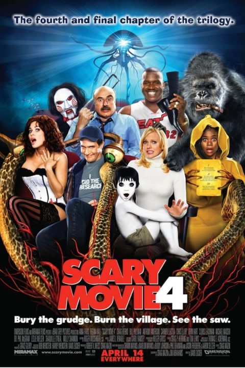 Plakát Scary Movie 4