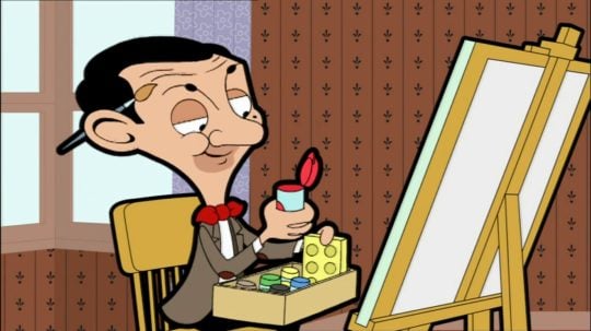 Mr. Bean: Animované příběhy - Umělec Bean