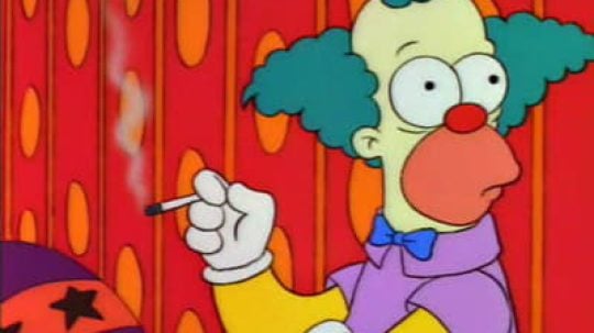 Simpsonovi - Šáša Krusty zrušen - Šáša Krusty má padáka