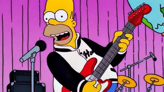 Simpsonovi - Homerova rock'n'rollová brnkačka