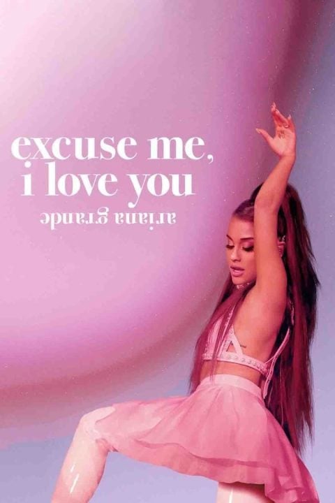 Plakát ariana grande: excuse me, i love you