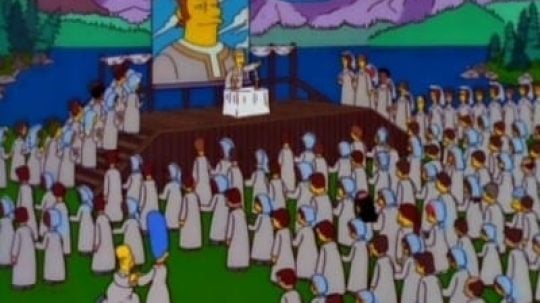 Simpsonovi - Radost ze sekty
