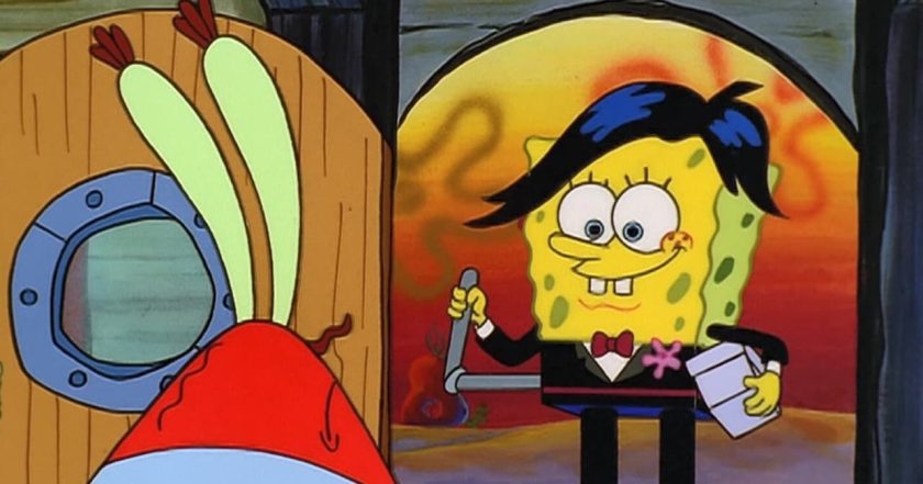 SpongeBob v kalhotách