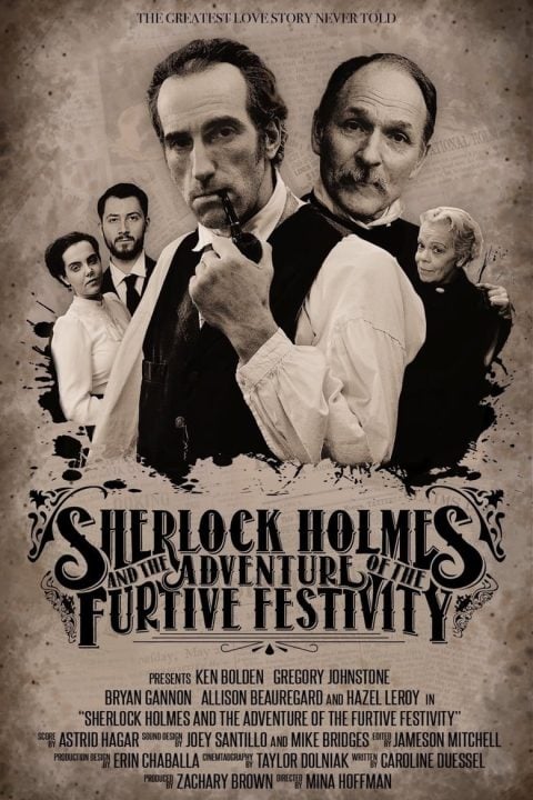 Plakát Sherlock Holmes and the Adventures of the Furtive Festivity