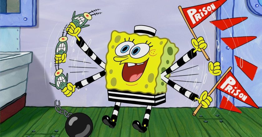 SpongeBob v kalhotách