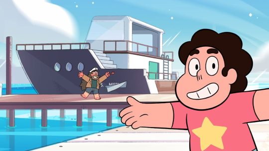 Steven Universe - Sami na moři