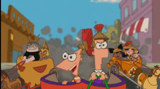 Phineas a Ferb - Řecké závody