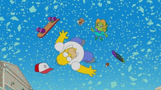 Simpsonovi - Homer v Říši za čelním sklem