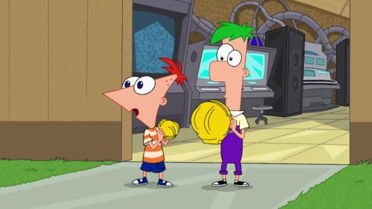 Phineas a Ferb - Podraz na vědecké soutěži (další příběh)