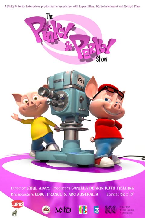 Plakát The Pinky and Perky Show