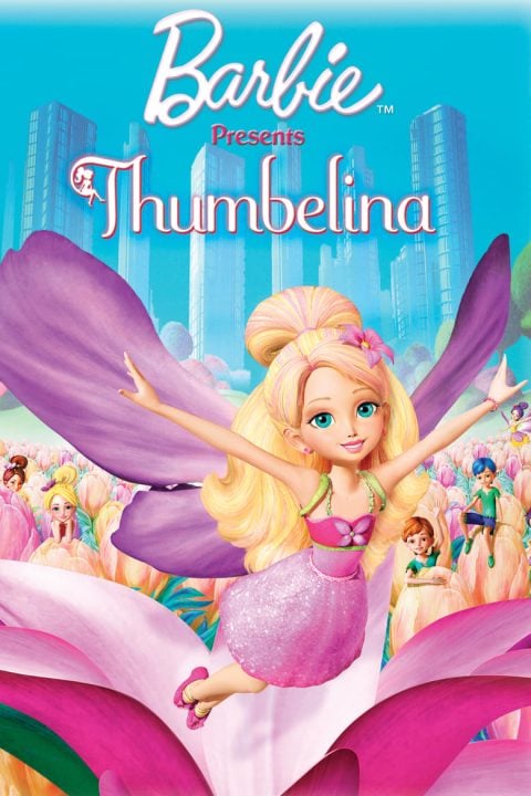 Plakát Barbie uvádí Thumbelina