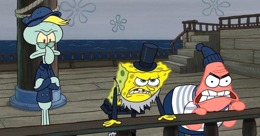 SpongeBob v kalhotách