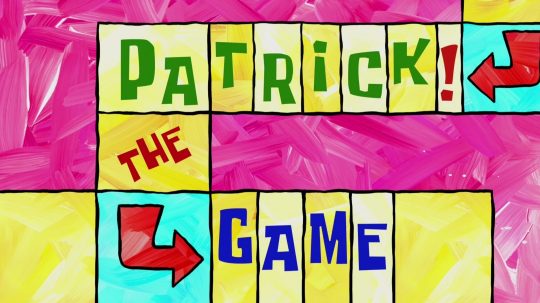 SpongeBob v kalhotách - Patrikova hra