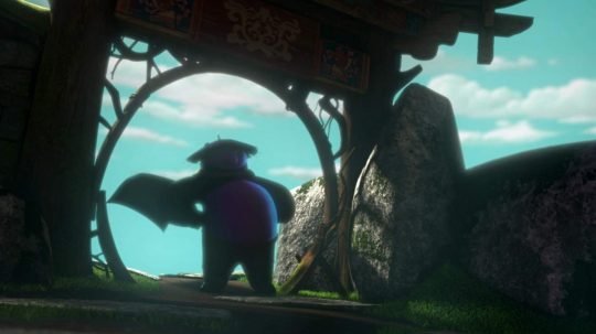 Kung Fu Panda – Tlapky osudu - Dračí mistr přichází