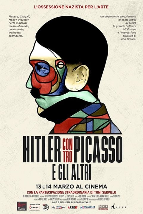 Plakát Hitler contro Picasso e gli altri