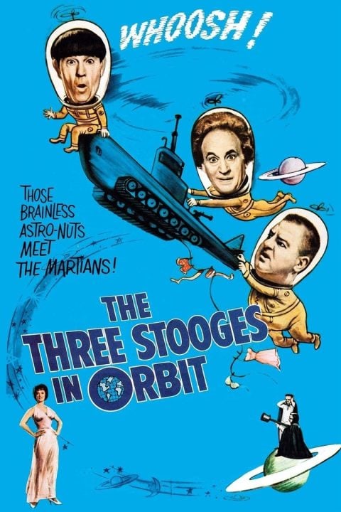 Plakát The Three Stooges in Orbit