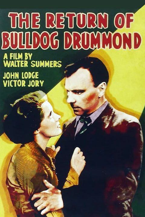 Plakát The Return of Bulldog Drummond