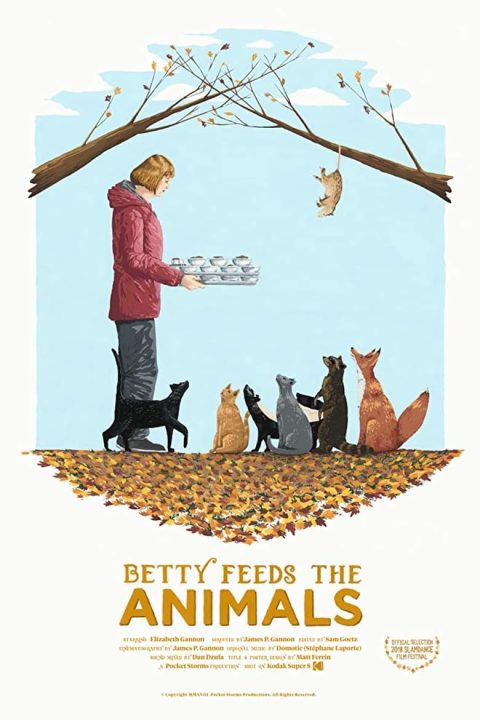 Plakát Betty Feeds the Animals