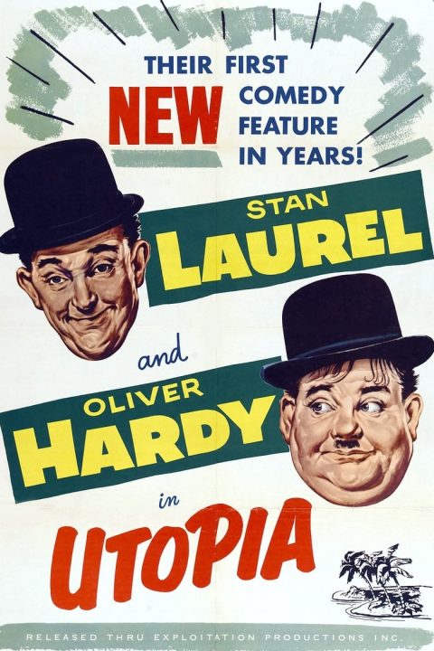 Plakát Laurel a Hardy zdědili ostrov