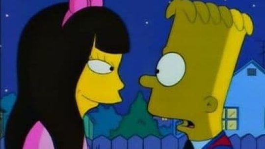 Simpsonovi - Bartovo děvče