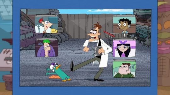 Phineas a Ferb - Dalkové ovládání