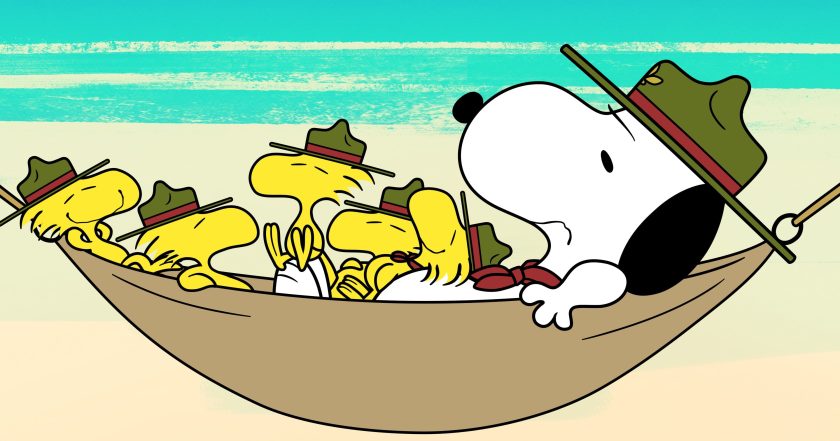 Snoopy na táboře