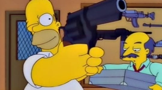Simpsonovi - Pistolníkova rodina
