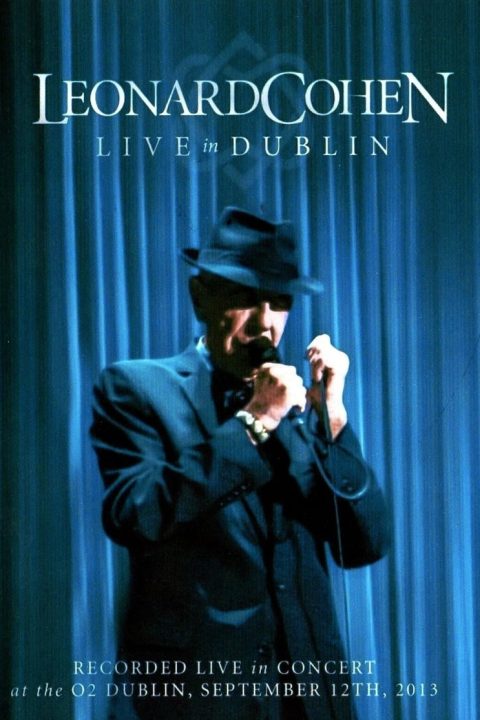 Plakát Leonard Cohen - Live in Dublin