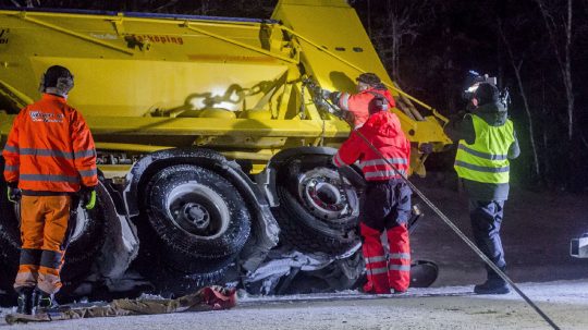 Záchranáři severských silnic - Hluboká řeka