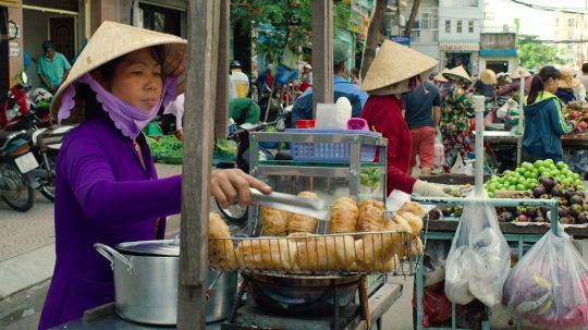 Pouliční strava - Ho Či Minovo Město, Vietnam