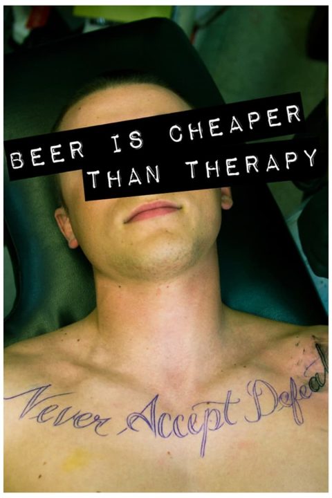 Plakát Beer Is Cheaper Than Therapy