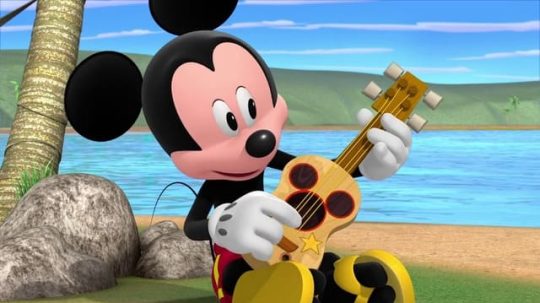 Mickey a závodníci - Mickeyho ukulele