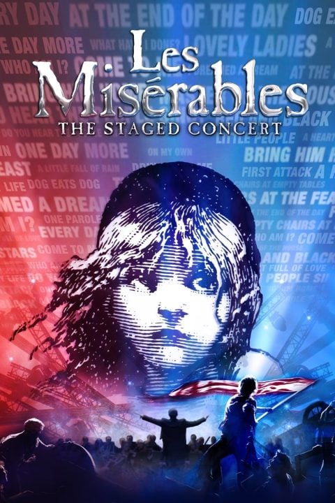 Plakát Les Misérables: The Staged Concert