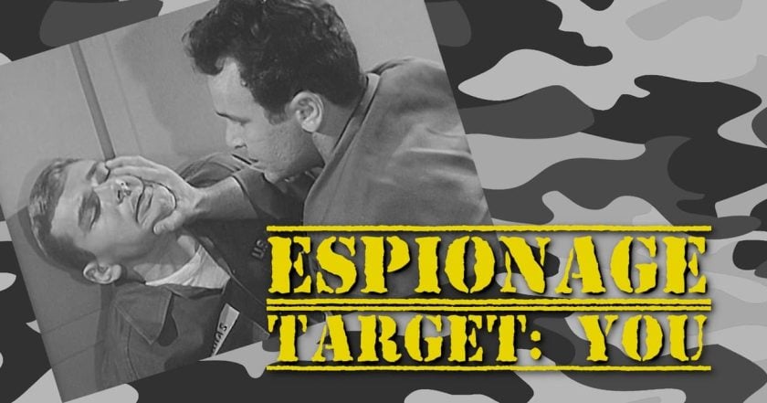 Espionage Target: You