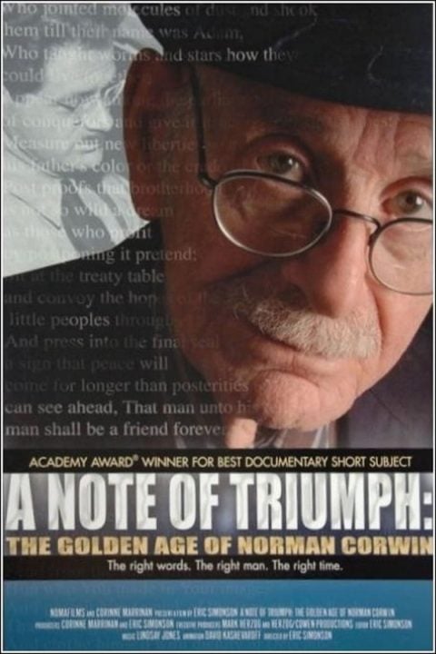 Plakát A Note of Triumph: The Golden Age of Norman Corwin