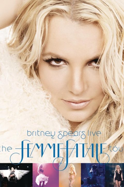 Plakát Britney Spears Live: The Femme Fatale Tour