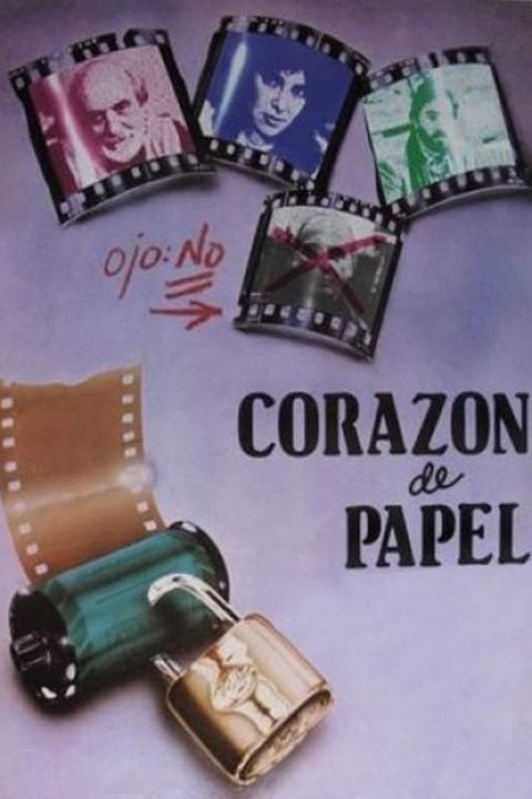 Plakát Corazón de papel