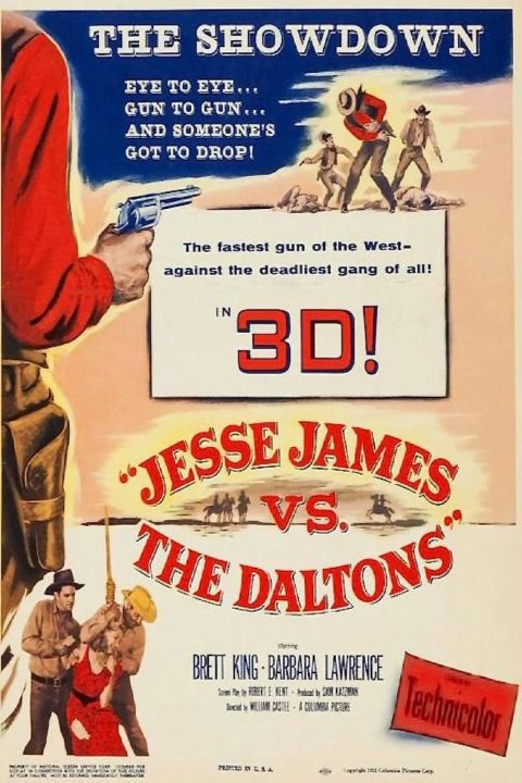 Plakát Jesse James vs. the Daltons