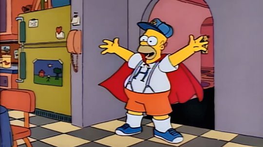Simpsonovi - Homer maskotem