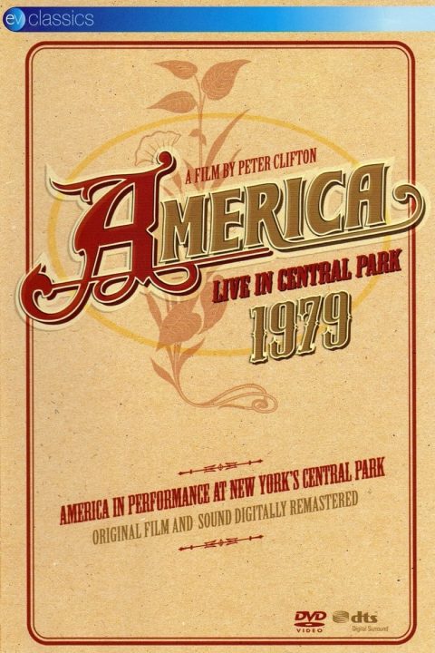 Plakát America - Live in Central Park 1979