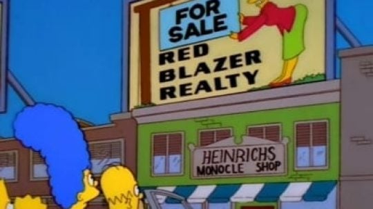 Simpsonovi - Marge prodává nemovitosti