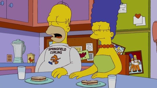 Simpsonovi - Curlingová romance