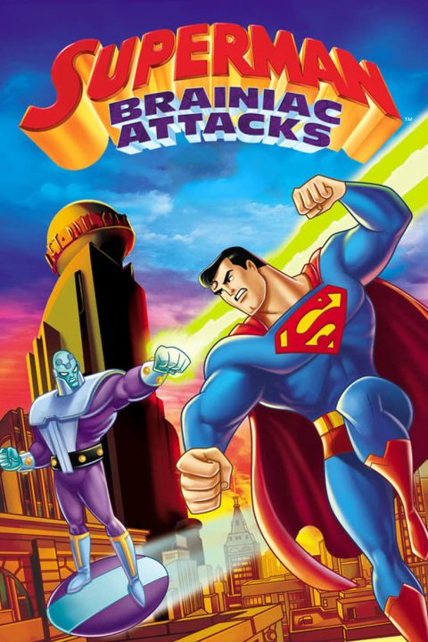 Plakát Superman: Brainiac Attacks