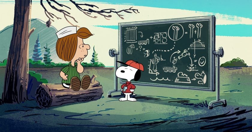 Snoopy na táboře