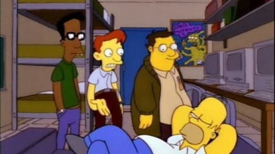 Simpsonovi - Homer jde studovat