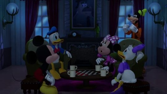 Mickey a závodníci - Goofyho hrad