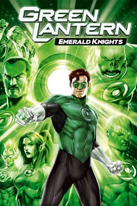 Plakát Green Lantern: Emerald Knights