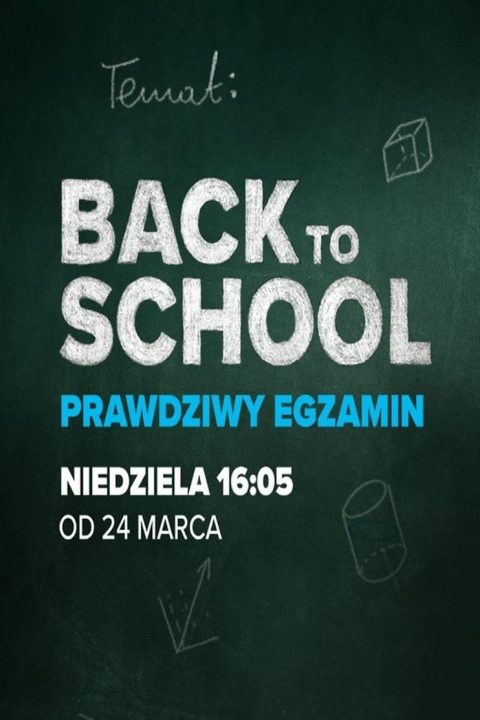 Plakát Back to school. Prawdziwy egzamin