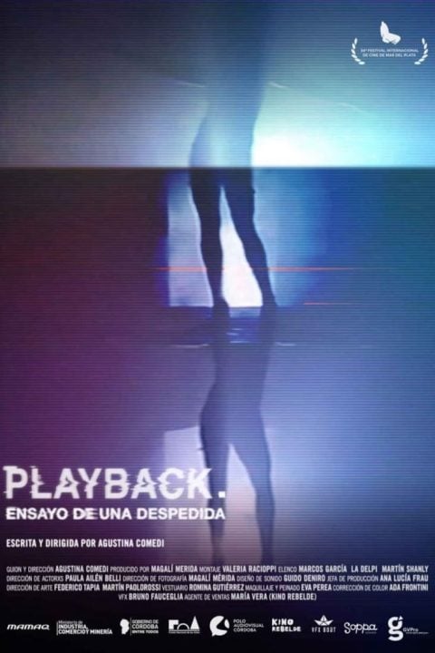 Plakát Playback: Ensayo de una despedida