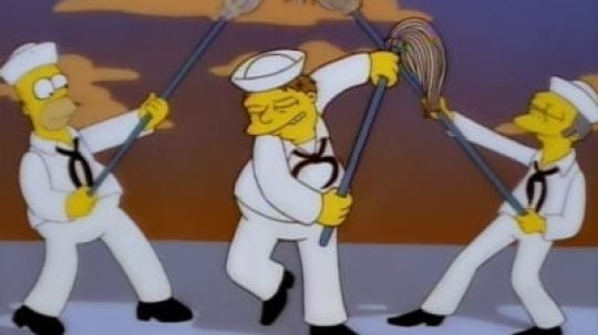 Simpsonovi - Homer slouží vlasti